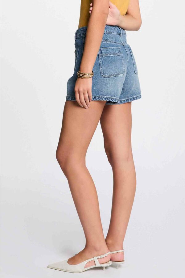 Morgan denim regular waist short medium blue denim - Foto 2