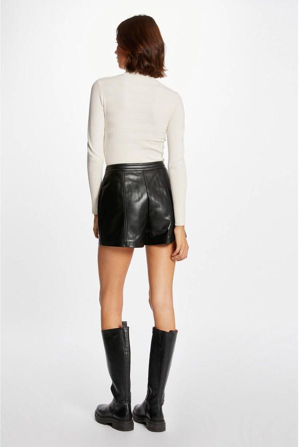 Morgan fijngebreide trui ivoor