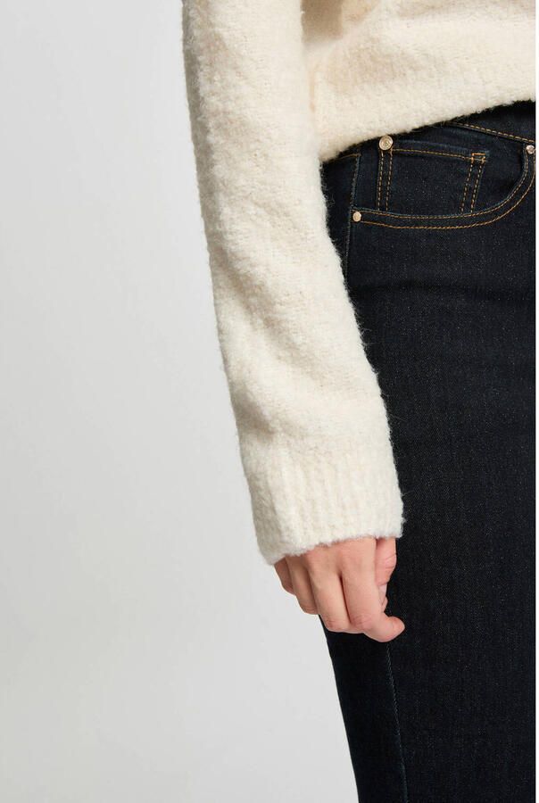 Morgan flared jeans dark blue denim - Foto 2