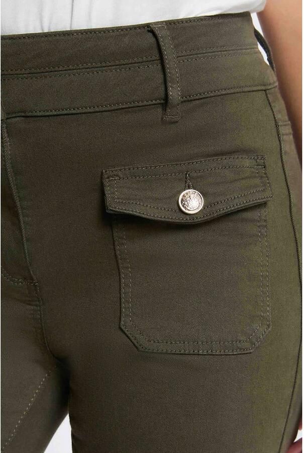 Morgan flared jeans kaki - Foto 2