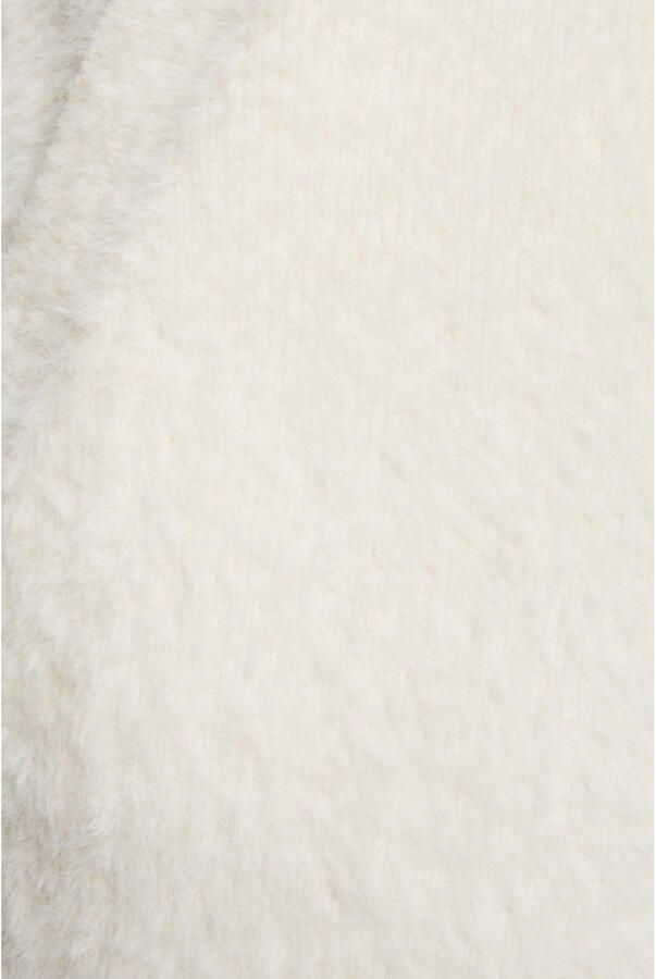 Morgan gebreid vest wit