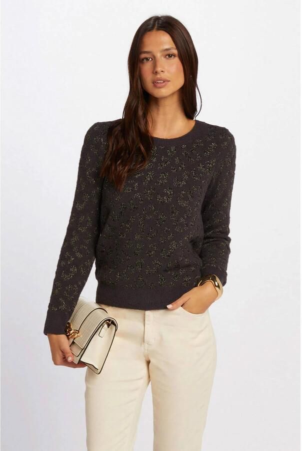 Morgan gebreide trui antraciet - Foto 2