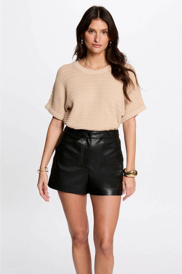 Morgan gebreide trui beige