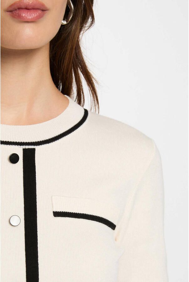 Morgan gebreide trui ecru - Foto 2