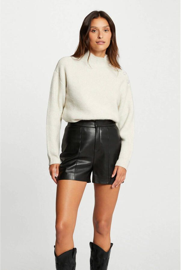 Morgan gebreide trui ivoor - Foto 2