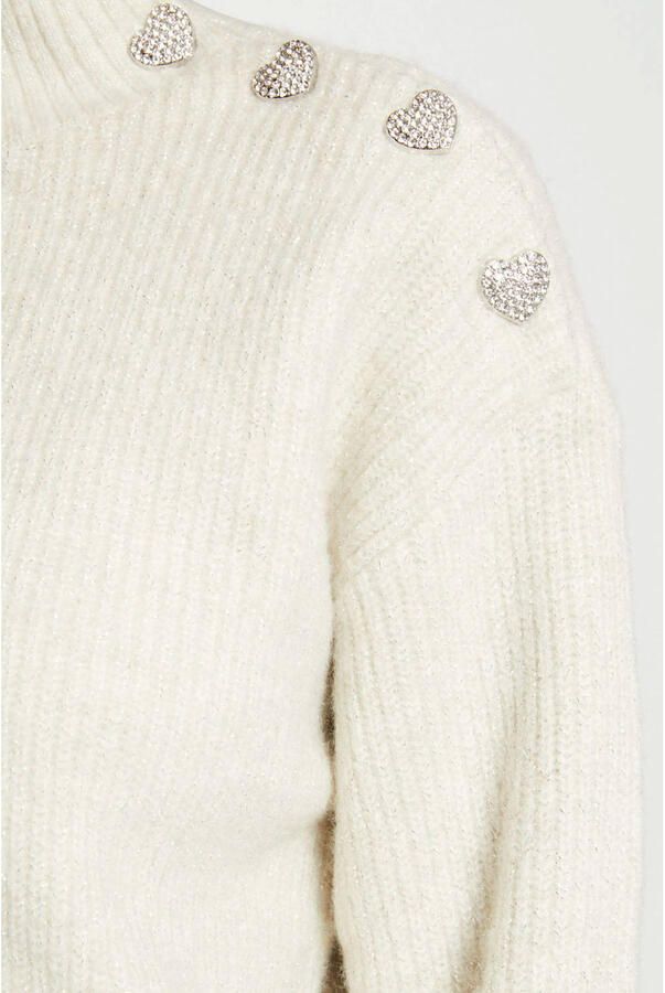 Morgan gebreide trui ivoor