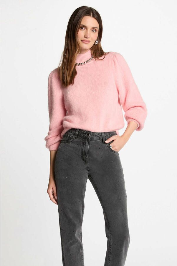 Morgan gebreide trui roze - Foto 2