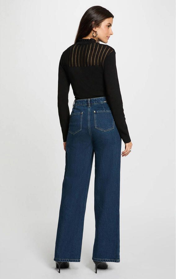 Morgan gebreide trui zwart - Foto 2