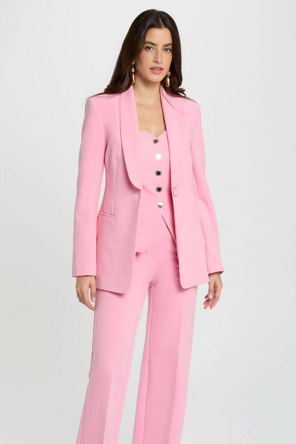 Morgan getailleerde blazer lichtroze