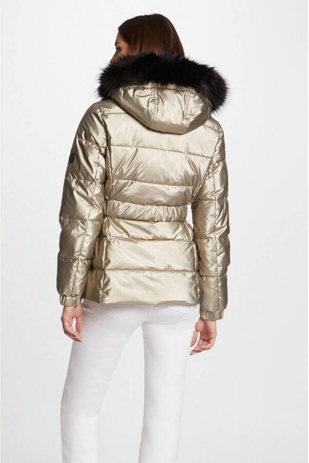 Morgan gewatteerde winterjas goudkleurig - Foto 2