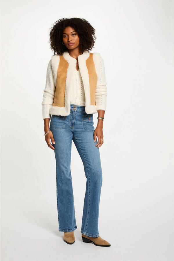 Morgan gilet camel - Foto 3