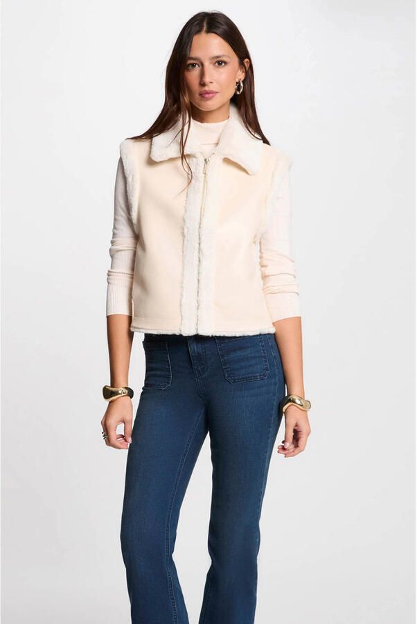 Morgan gilet ecru