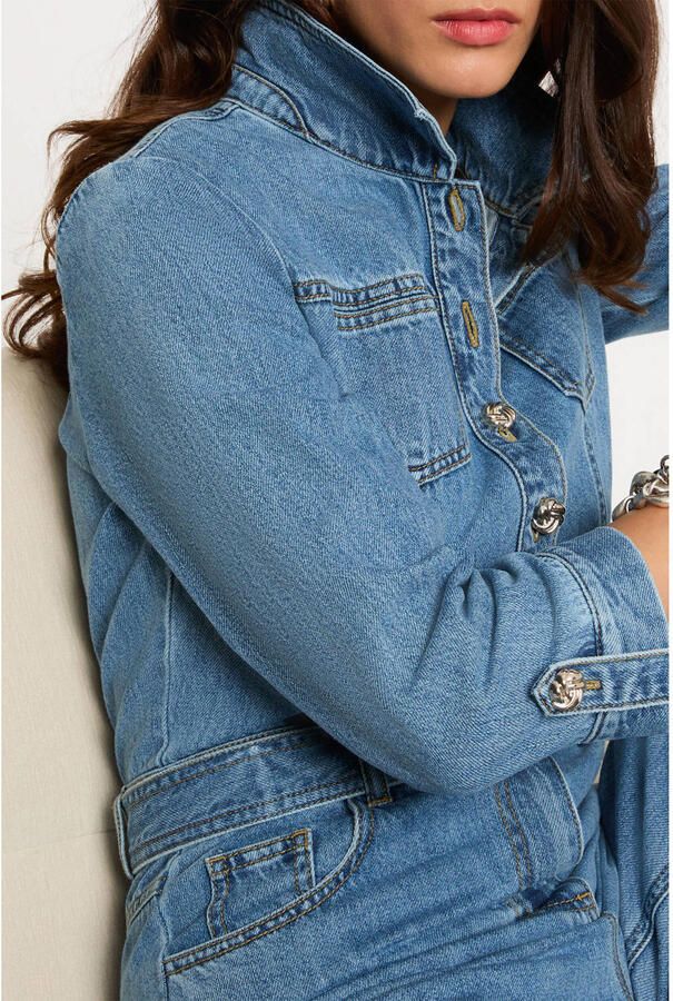 Morgan jumpsuit medium blue denim - Foto 2