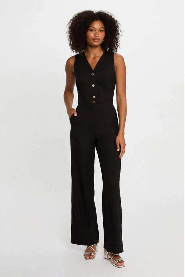 Morgan jumpsuit zwart