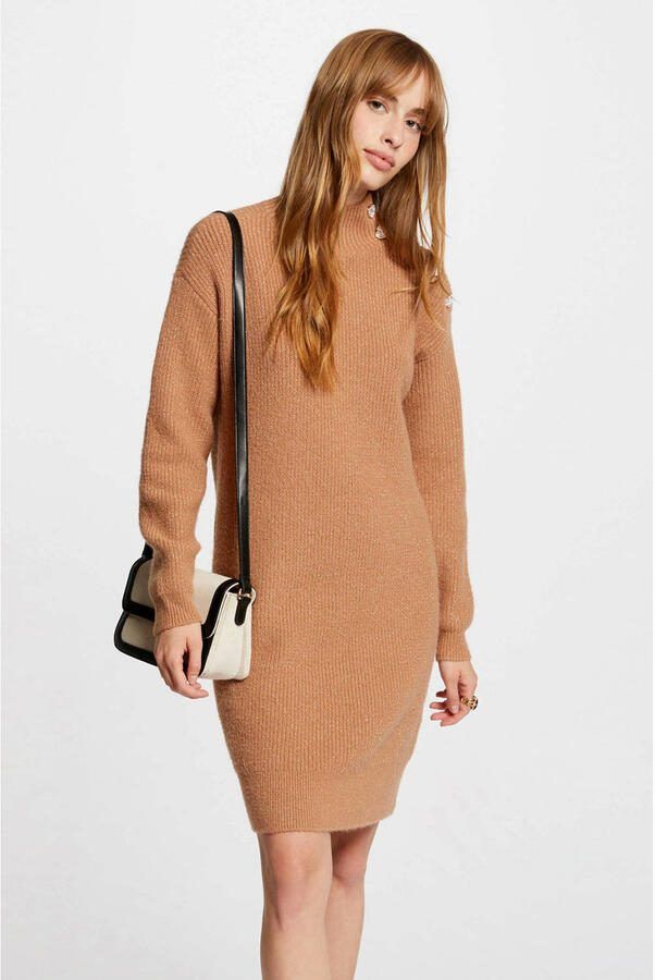 Morgan jurk camel - Foto 3
