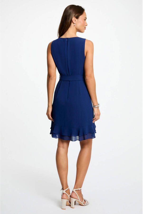 Morgan jurk donkerblauw - Foto 3