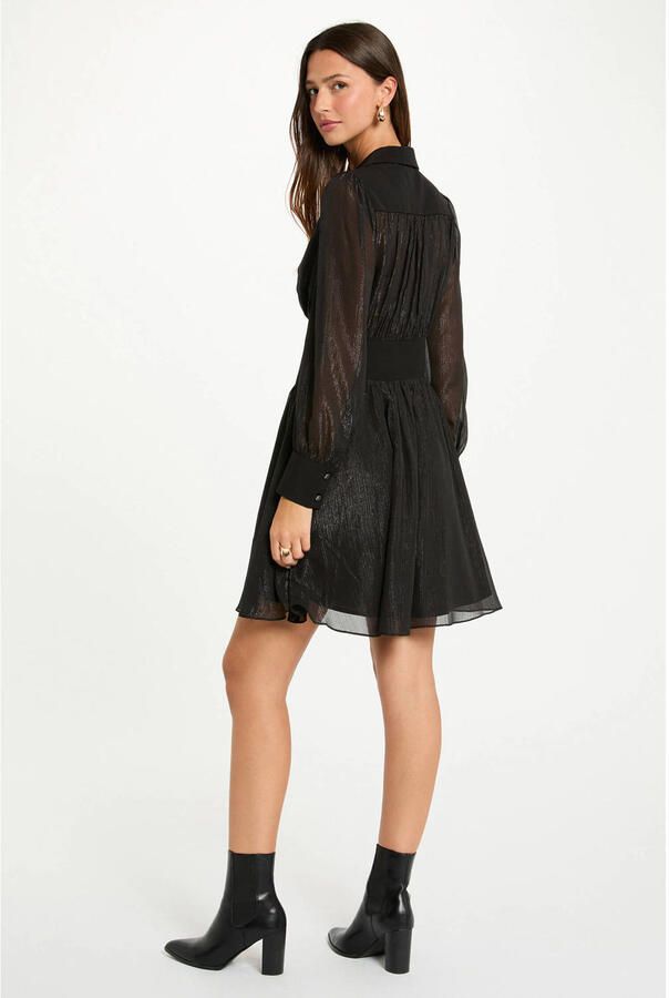 Morgan jurk met glitter zwart - Foto 2