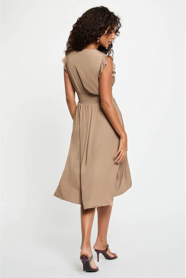 Morgan jurk taupe - Foto 2