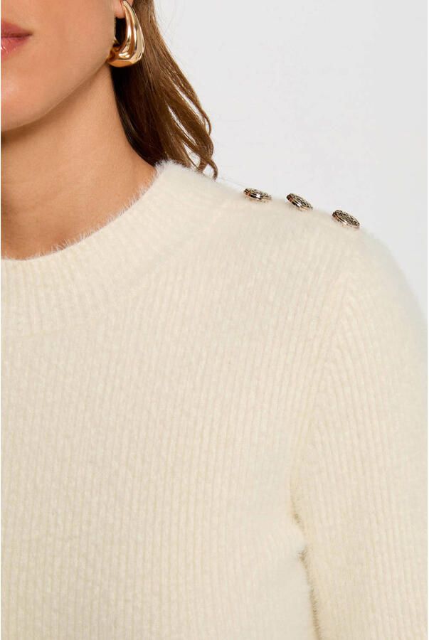 Morgan korte jurk ecru - Foto 1