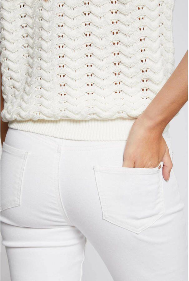 Morgan low waist skinny jeans off white - Foto 2