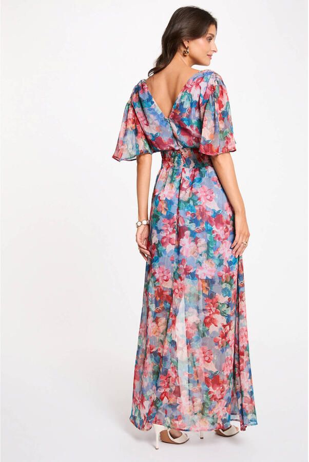 Morgan maxi jurk blauw - Foto 2