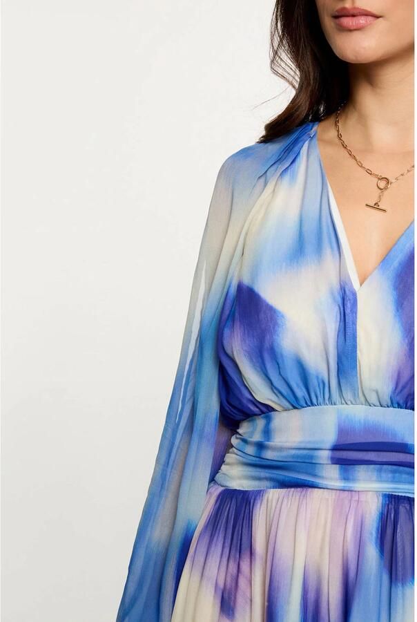 Morgan maxi jurk blauw - Foto 2