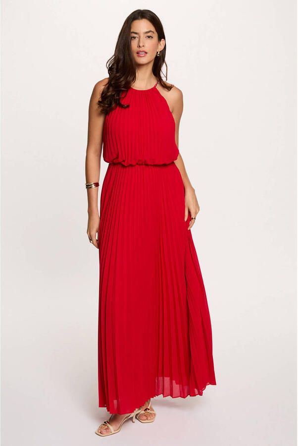 Morgan maxi jurk rood