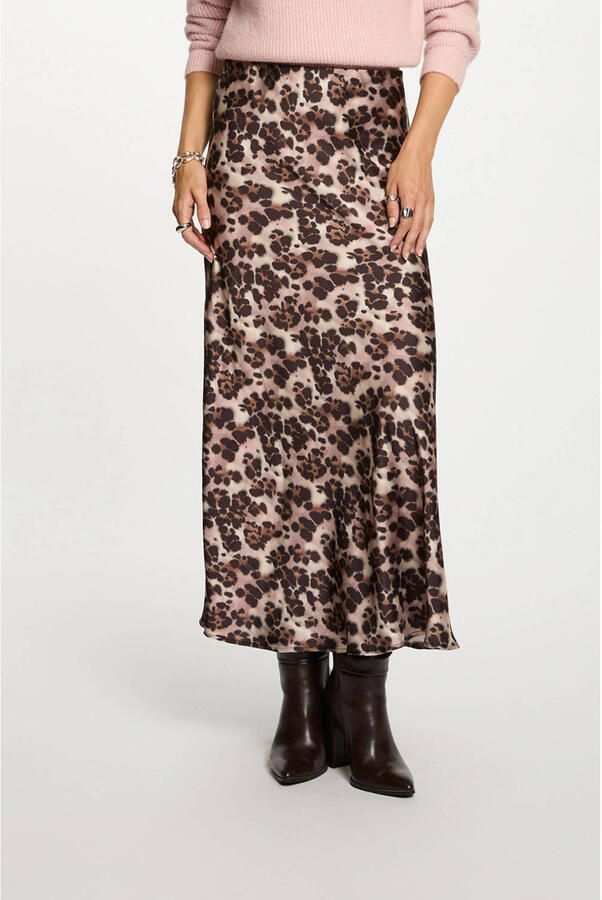 Morgan midi rok roze