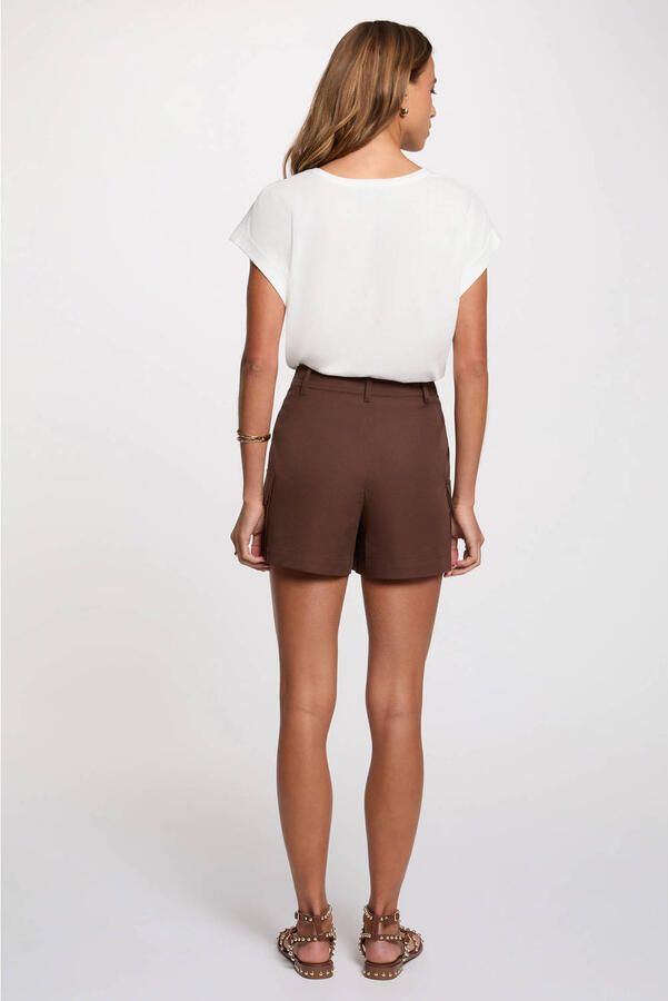 Morgan mini skort donkerbruin - Foto 2