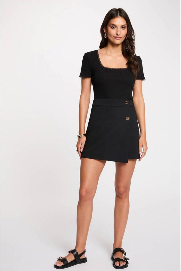 Morgan mini skort zwart - Foto 3