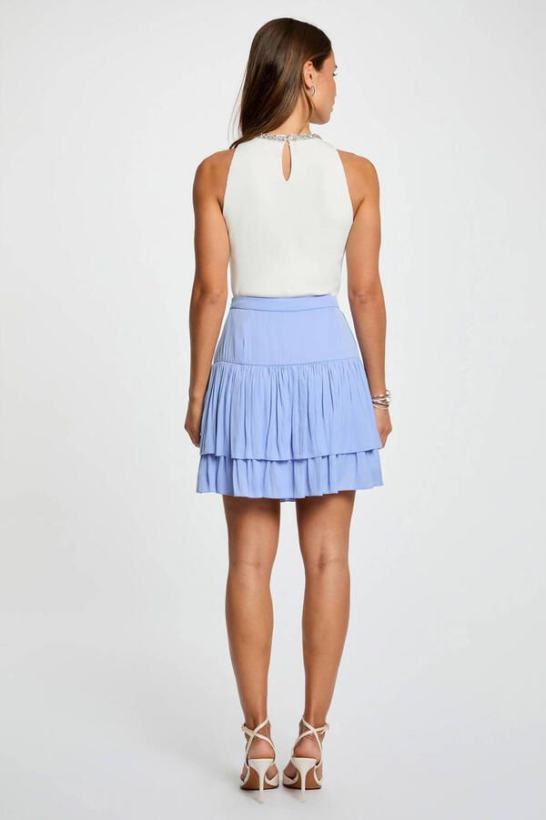 Morgan mouwloze top wit - Foto 2