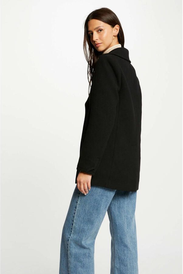 Morgan rechtvallende blazer zwart - Foto 3