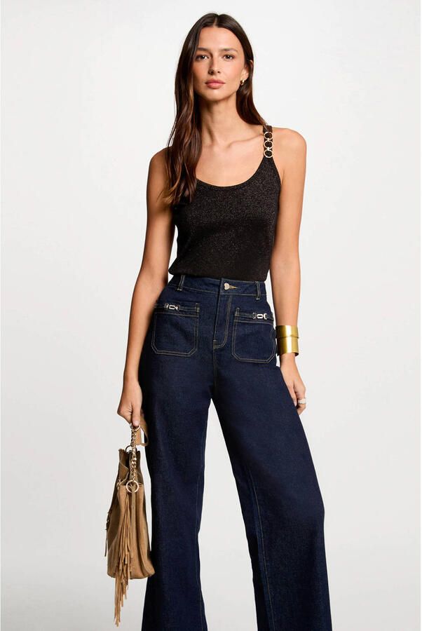 Morgan singlet zwart