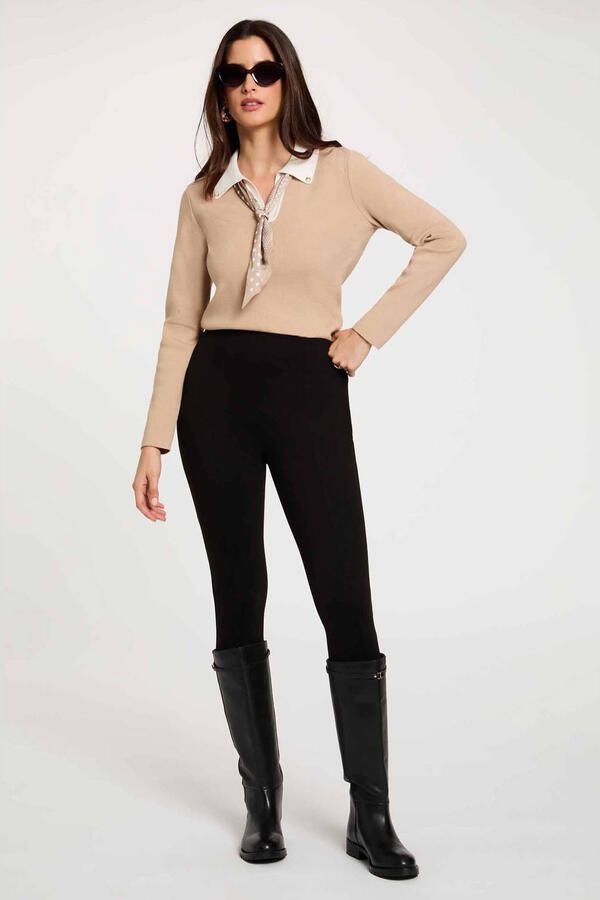 Morgan skinny legging zwart - Foto 3