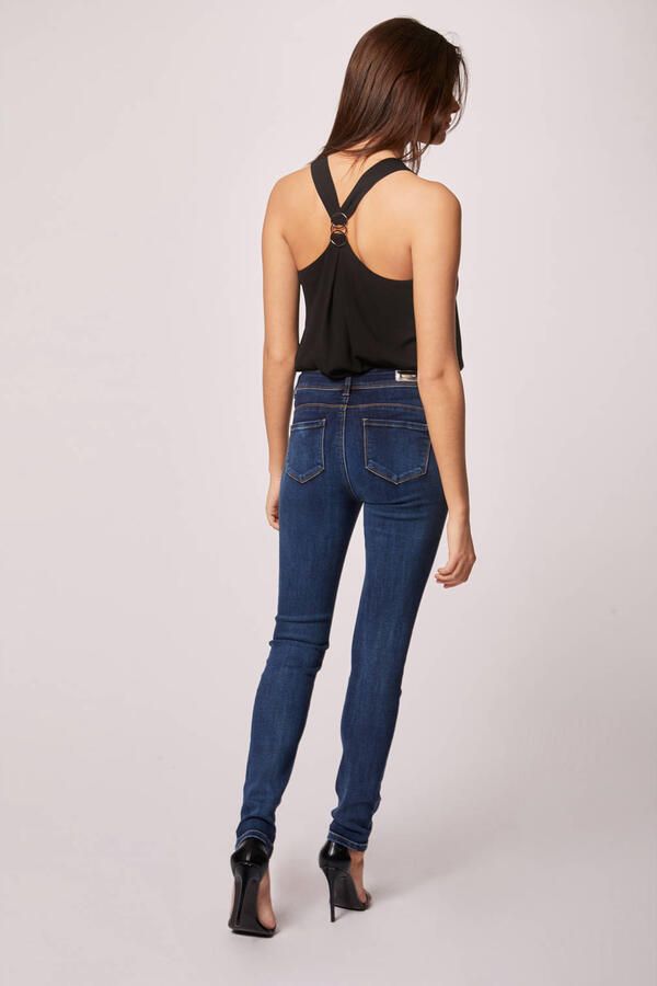 Morgan slim fit jeans stone blue - Foto 2