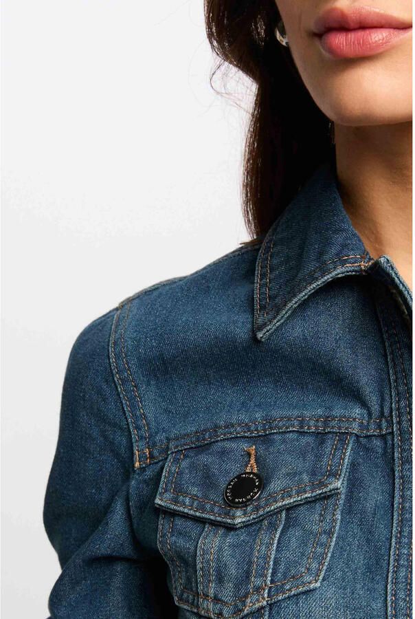 Morgan spijkerjas medium blue denim - Foto 2