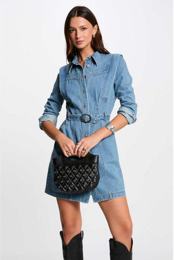 Morgan spijkerjurk stonewashed