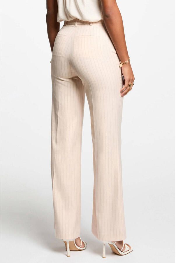 Morgan straight high waist pantalon lichtroze - Foto 2