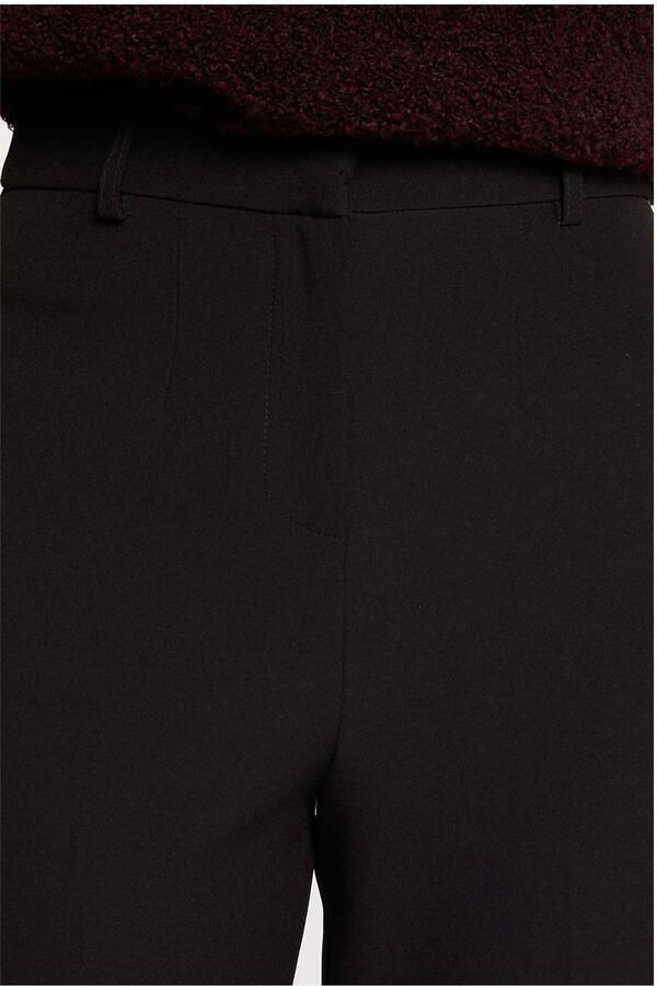 Morgan straight high waist pantalon zwart - Foto 3