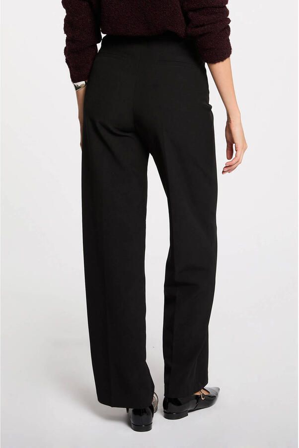 Morgan straight high waist pantalon zwart - Foto 2