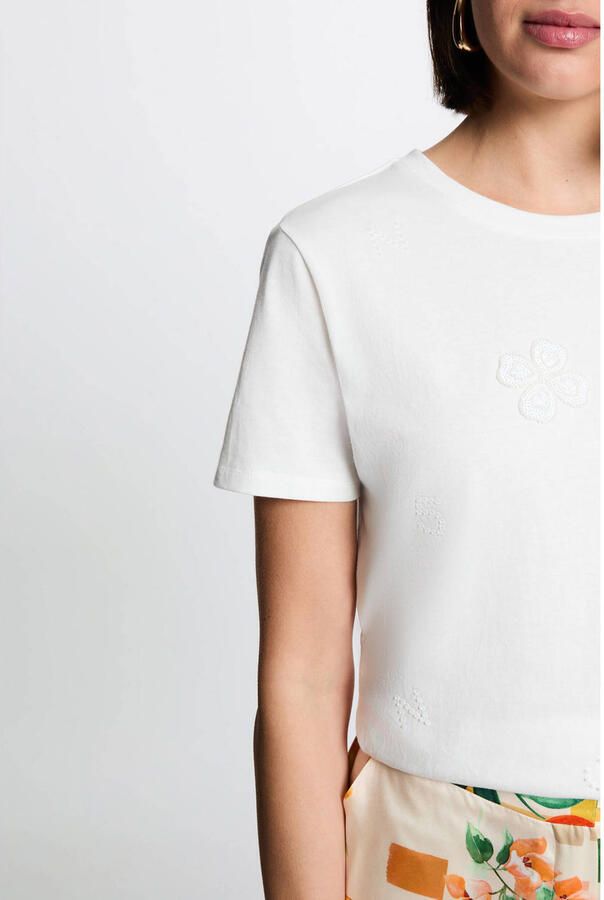Morgan T-shirt wit