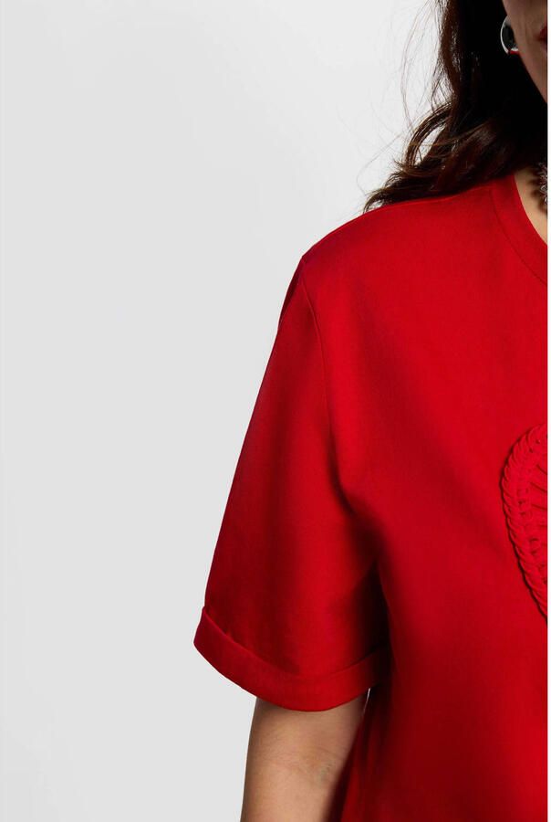 Morgan t-shirt rood - Foto 2