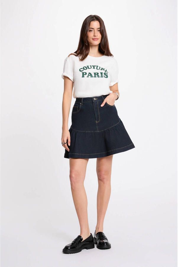 Morgan T-shirt wit - Foto 3