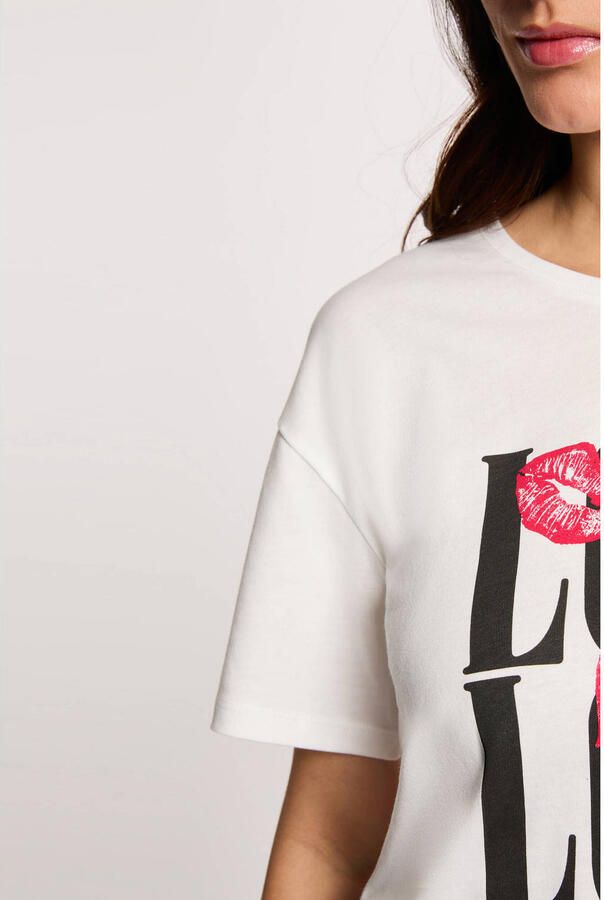Morgan T-shirt wit - Foto 2