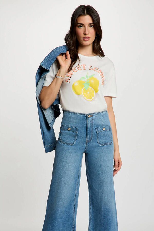 Morgan T-shirt Korte Mouw DLEMON