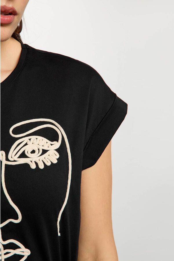 Morgan t-shirt zwart - Foto 2
