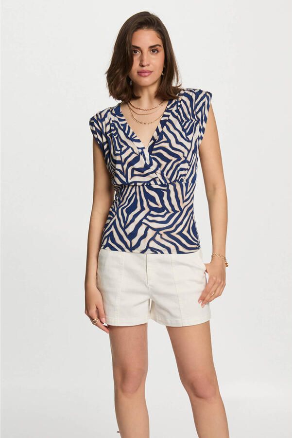 Morgan top blauw - Foto 3