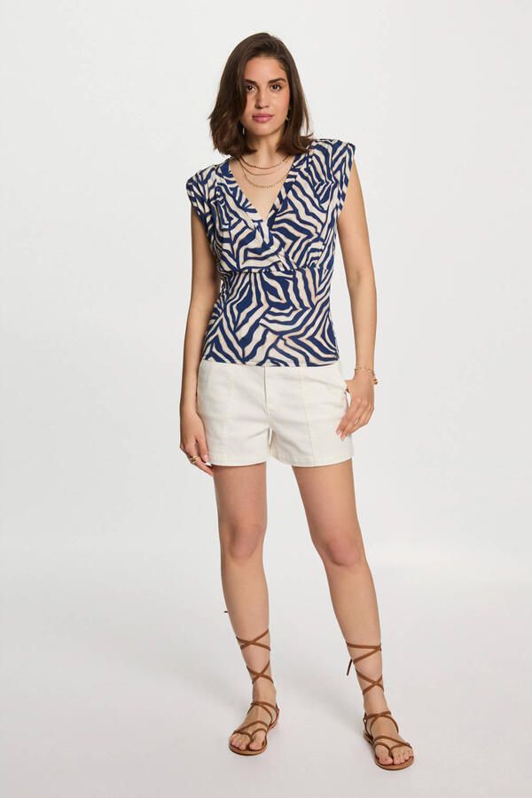 Morgan top blauw - Foto 2