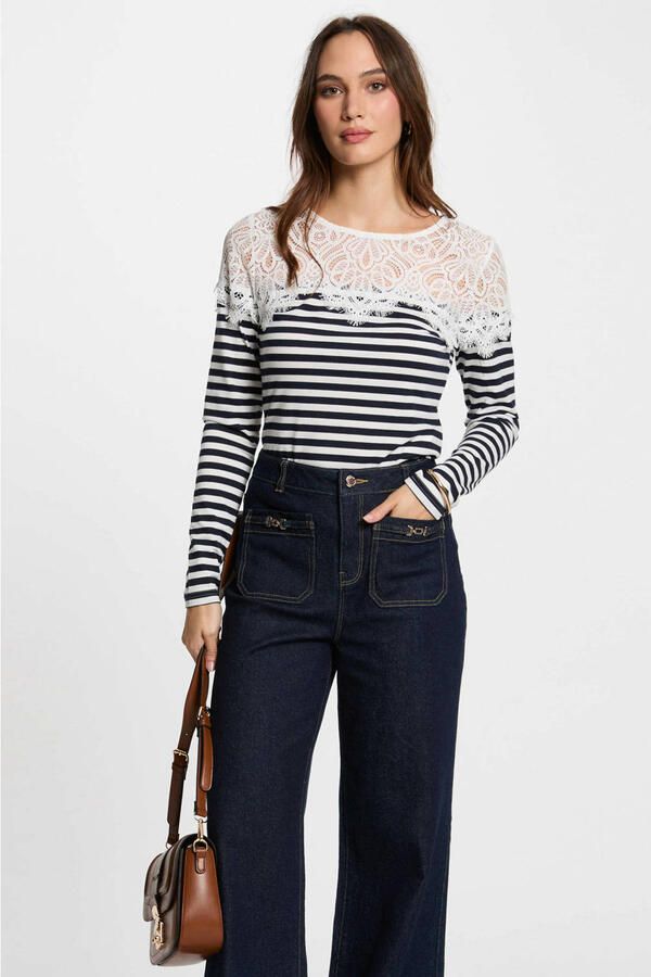 Morgan T-Shirt Lange Mouw 251-TMACO