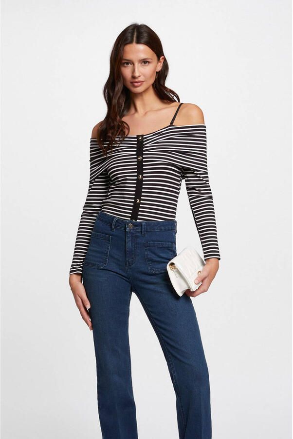 Morgan T-Shirt Lange Mouw 241-TROPEZ - Foto 2